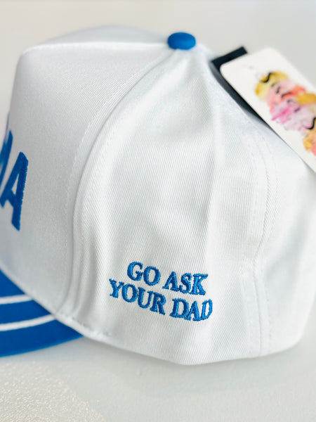 "MAMA" Hat - Blue