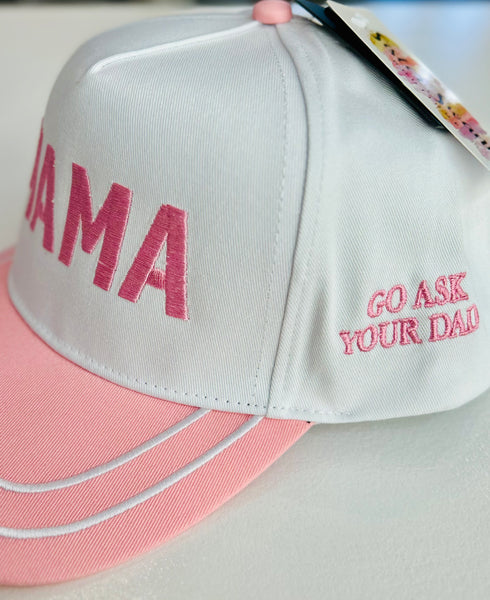 "MAMA" Hat - Pink
