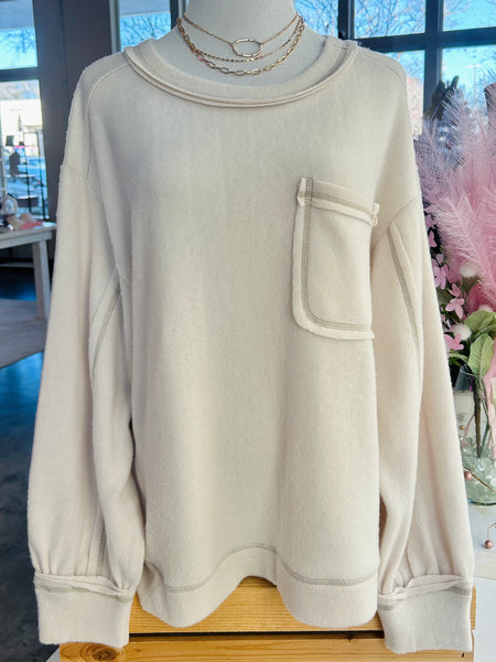 Made For Me Sweater - Beige