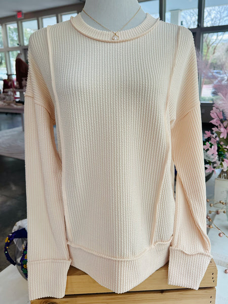 A Great Escape Top - Beige