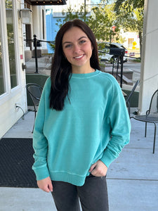 Cozy Nights Sweater - Turquoise