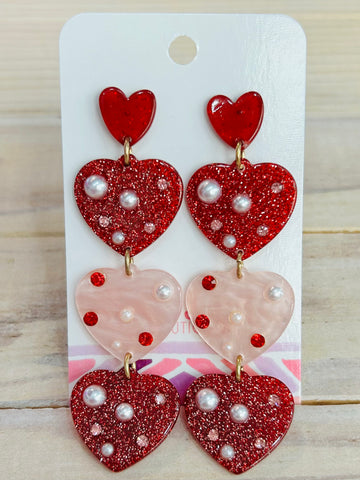 Levels of Love Earrings