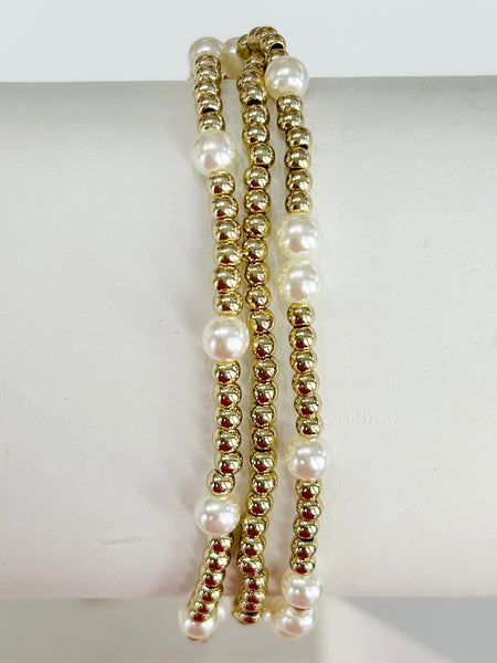 Everyday Bracelet Stack - Gold