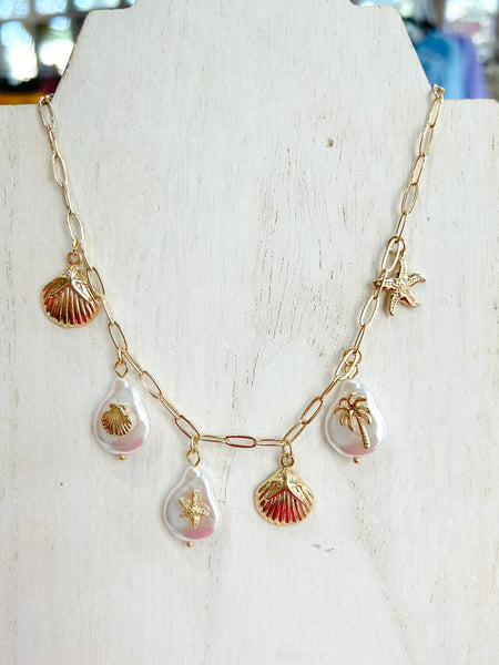 Ocean Treasure Link Necklace