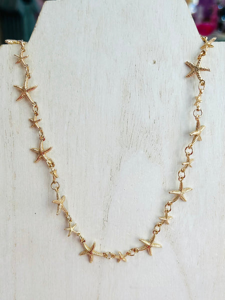 Salty Starfish Necklace