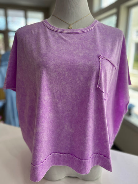 Core Comfort Top - Purple
