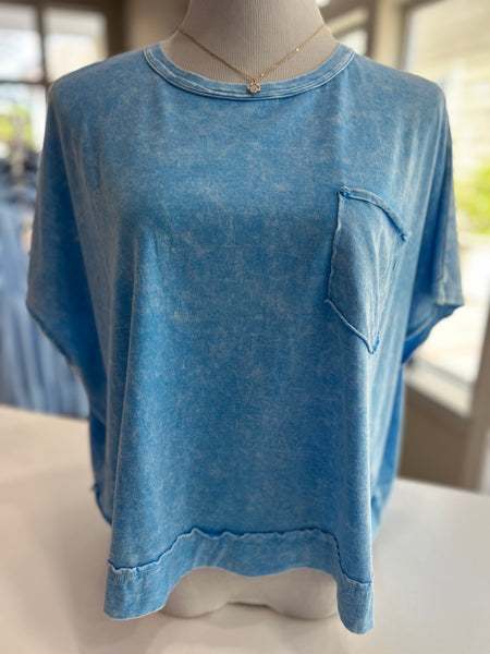 Core Comfort Top - Blue