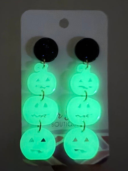 Pumpkin Glow Earrings