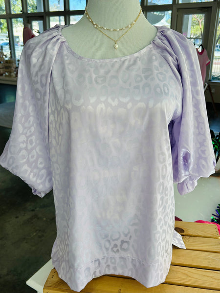 Grow Together Blouse - Lavender
