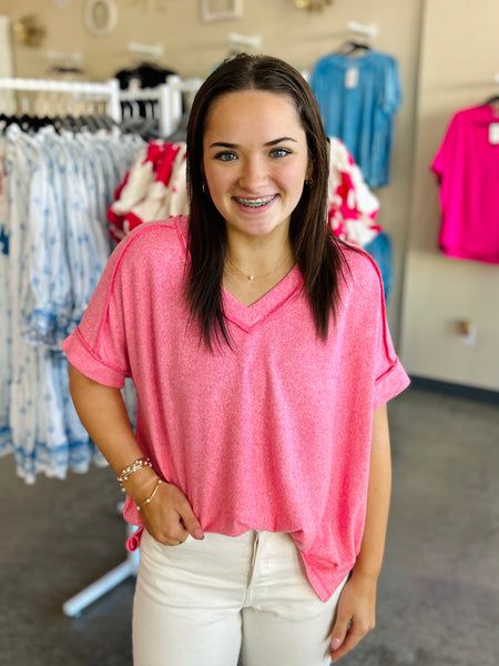 Look Your Best Top - Pink