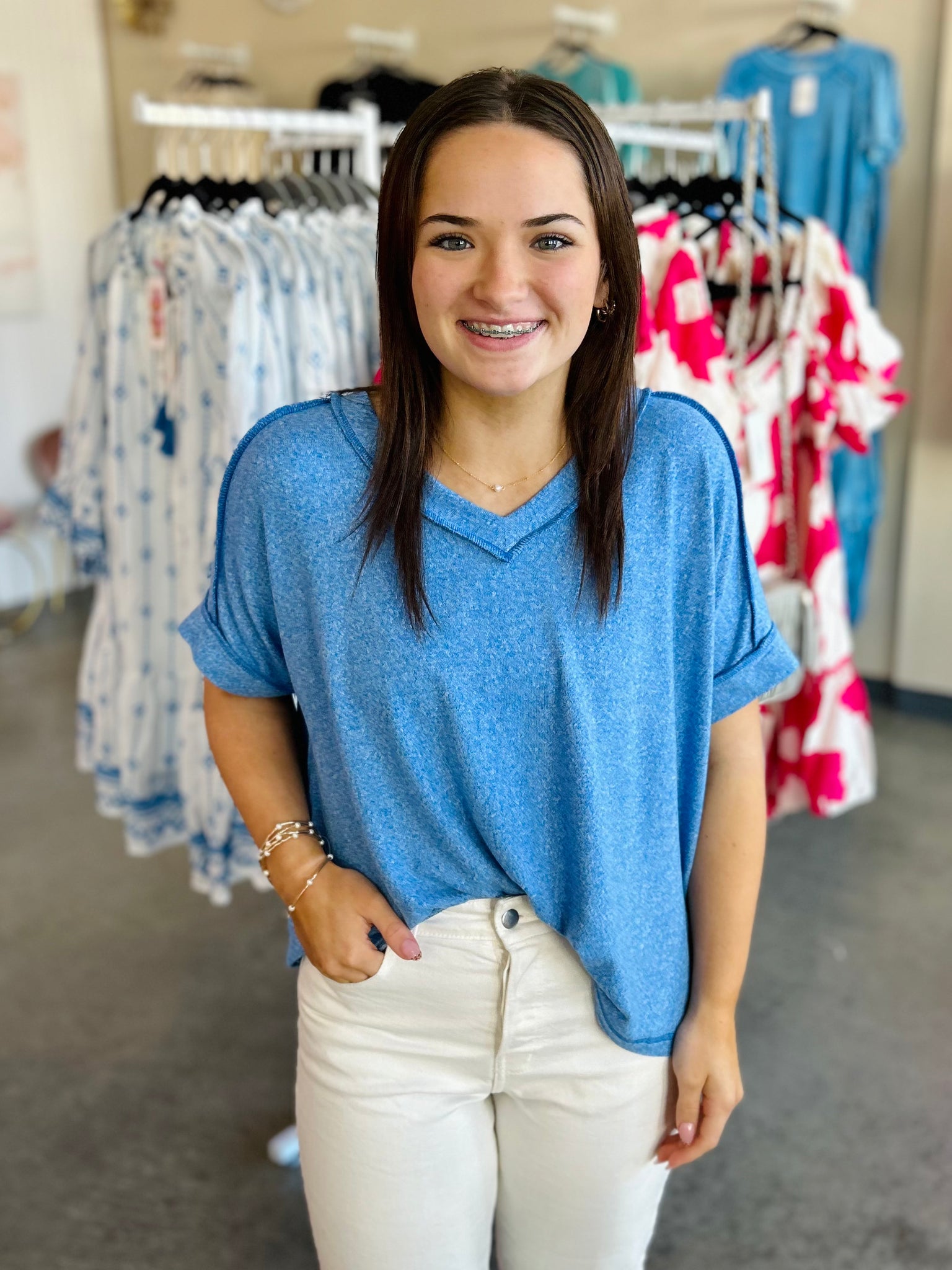 Look Your Best Top - Blue
