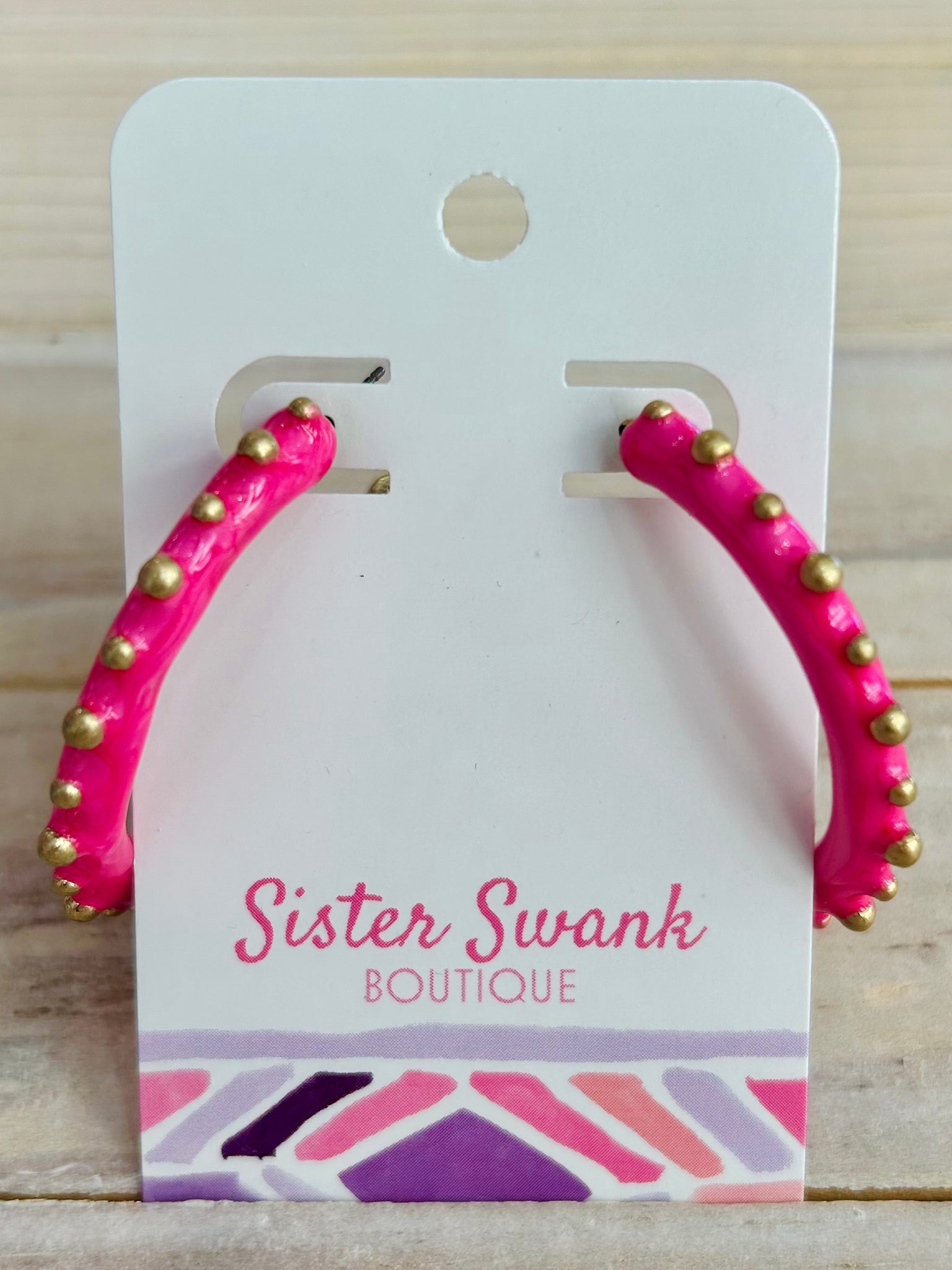 Sweetheart Hoop Earrings