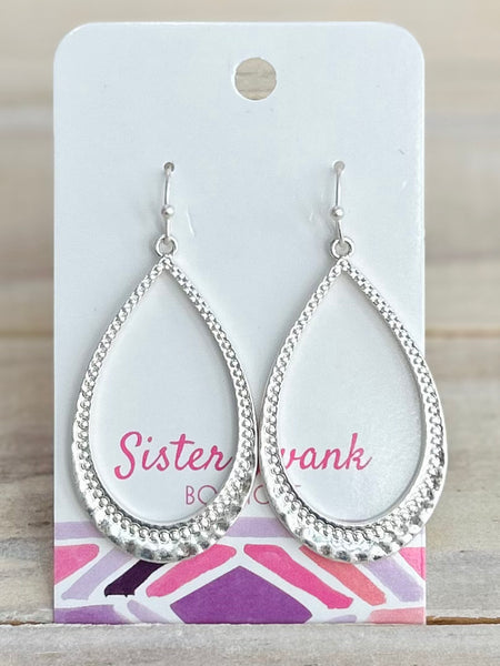 Effortless Glam Earrings - Silver