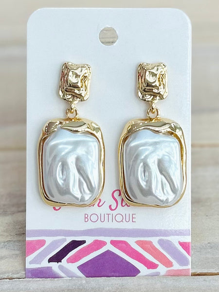 Luxe Layered Pearl Earrings