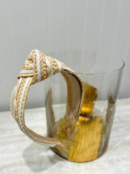Knotted Chic Headband - White