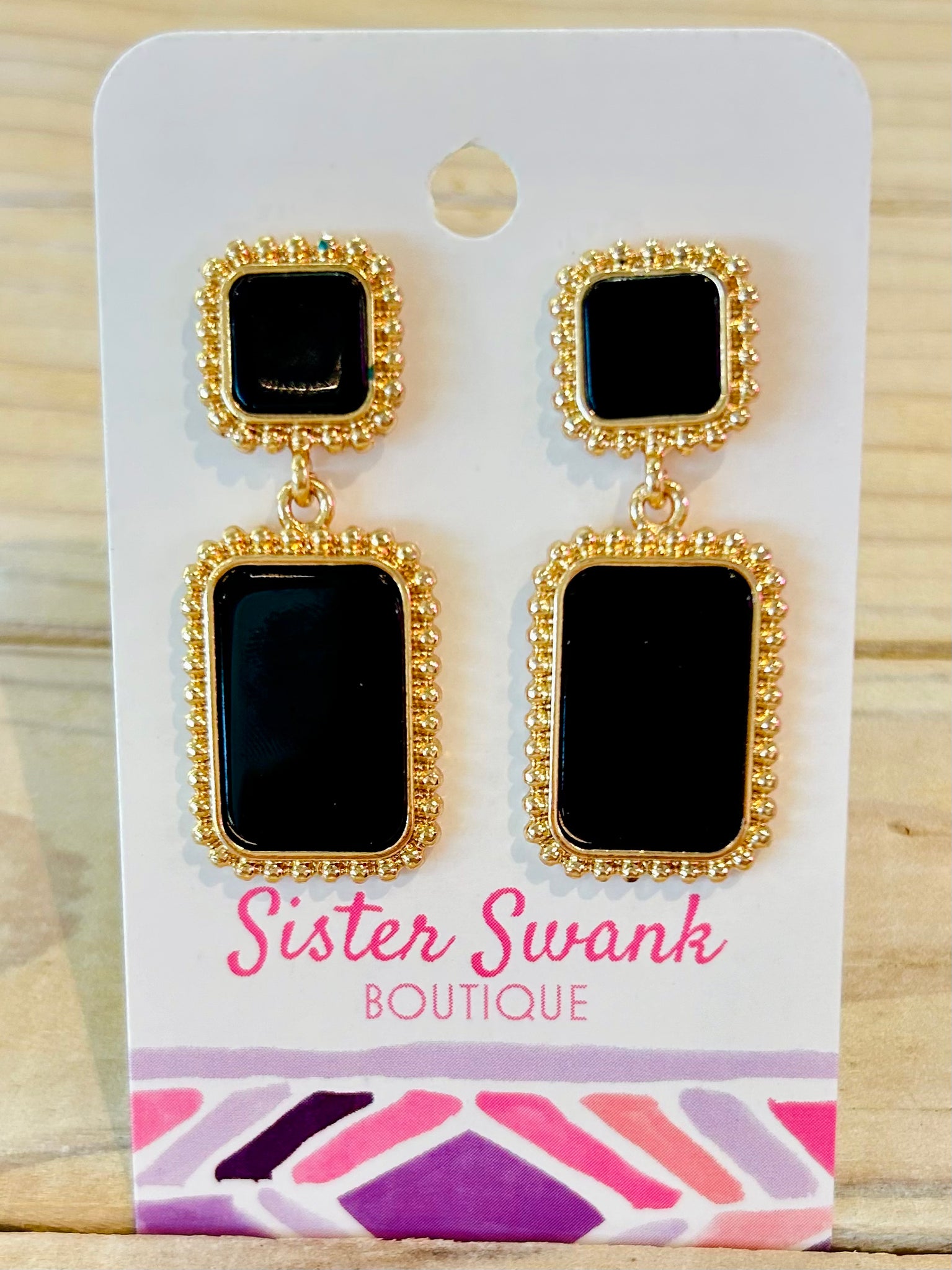 Black Beauty Earrings