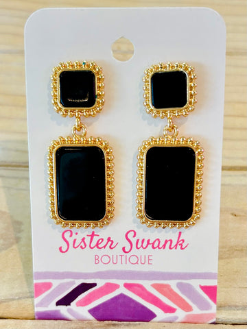 Black Beauty Earrings