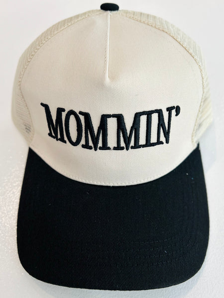 Mommin' Baseball Cap - Black