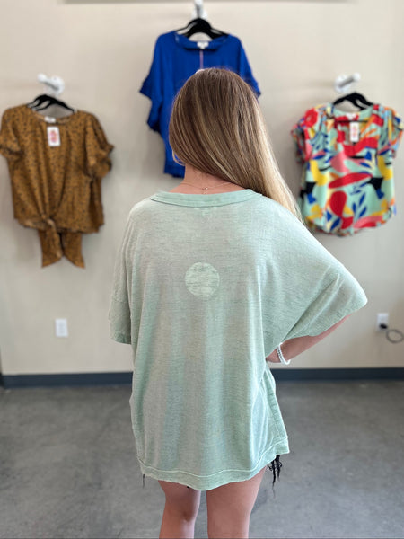 Easy Breezy Top - Sage