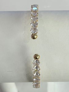 Diamond Cuff - Gold