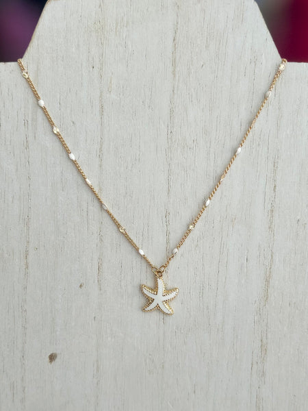 Ocean Breeze Starfish Necklace