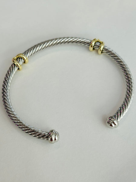 Bracelet Cuff - Silver