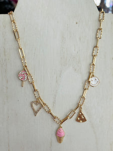 Sweet Treat Charm Necklace