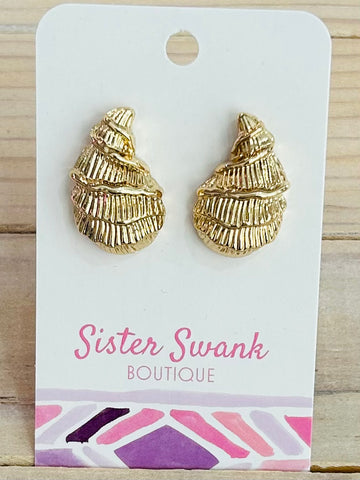 Coastal Charm Earrings - Gold