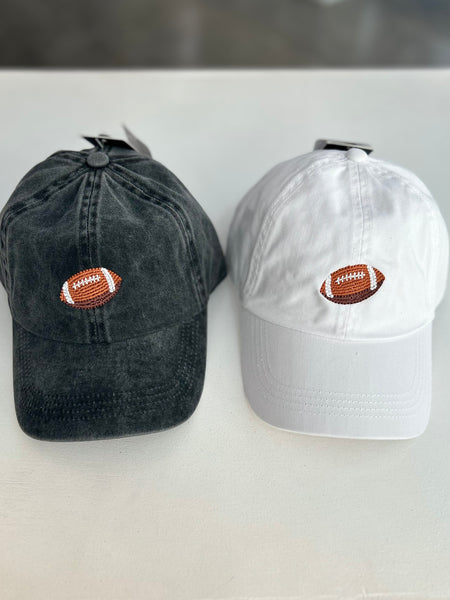 Football Embroidered Baseball Cap Collection