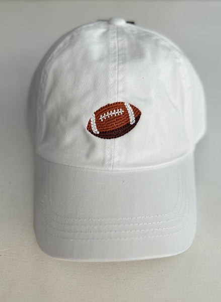 Football Embroidered Baseball Cap Collection