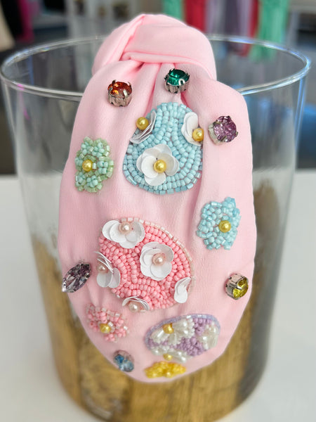 Floral Easter Egg Headband Collection