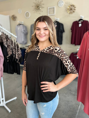 Wild Edge Top - Black