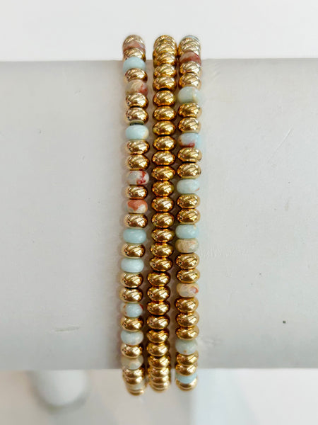 Everyday Glow Bracelet Set - Aqua