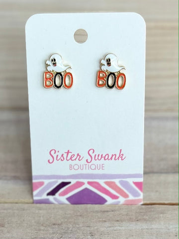 BOO Stud Earrings