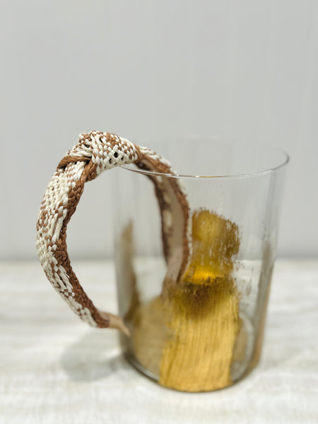 Beach Breeze Raffia Headband - Brown