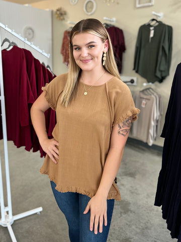 Take the Backroad Top - Toffee