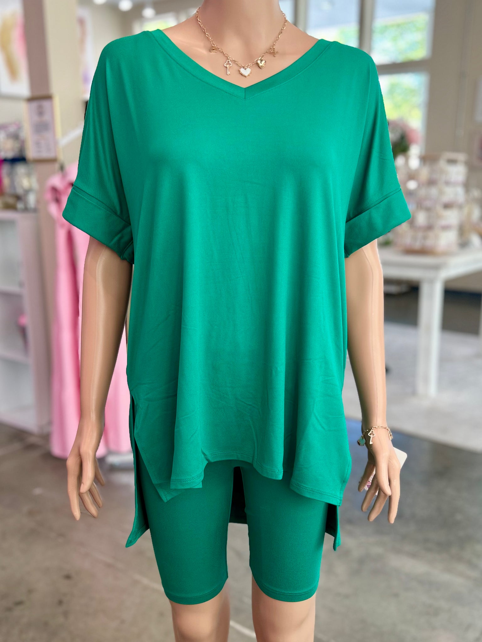 Comfort Is Key Set - Kelly Green