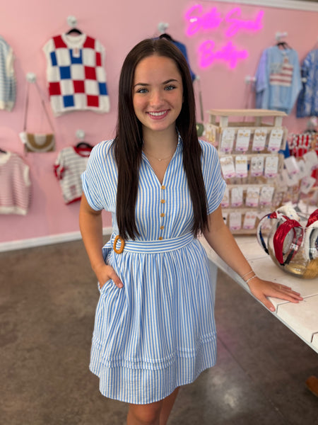 Portside Picnic Mini Dress