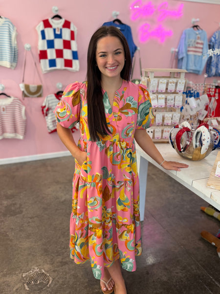 Pink Palazzo Nights Dress