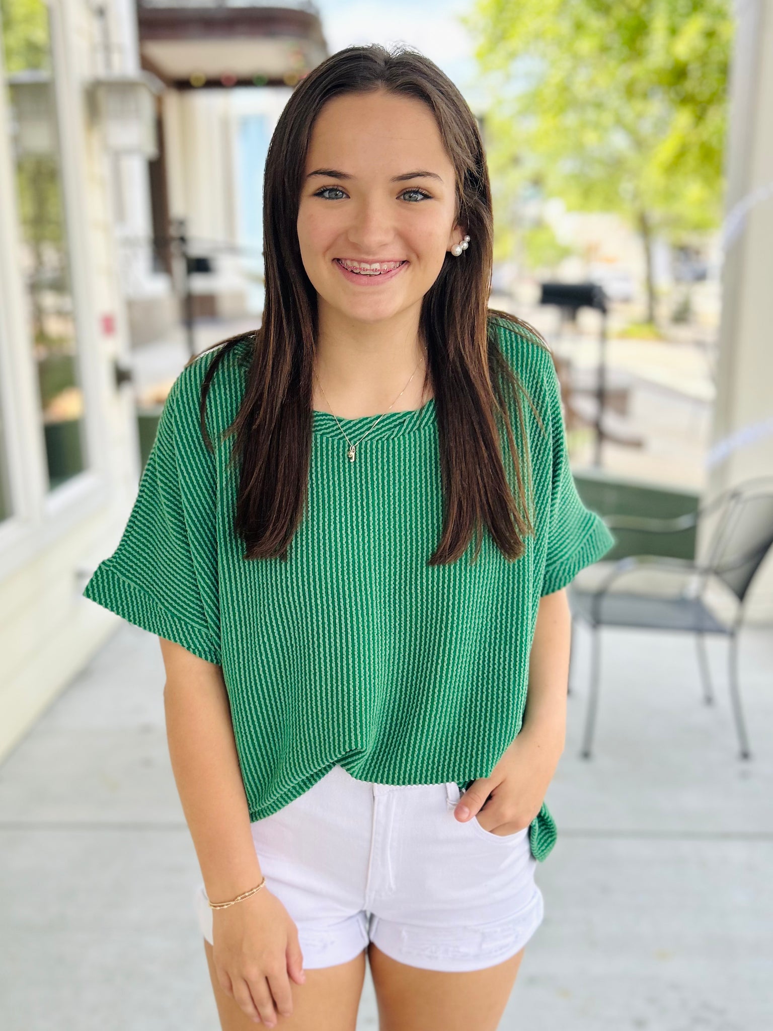 A Dream Life Top - Green