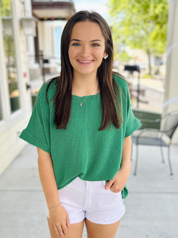 A Dream Life Top - Green