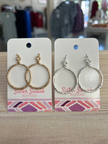 Circular Drop Earrings