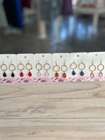 Teardrop Drop Earrings