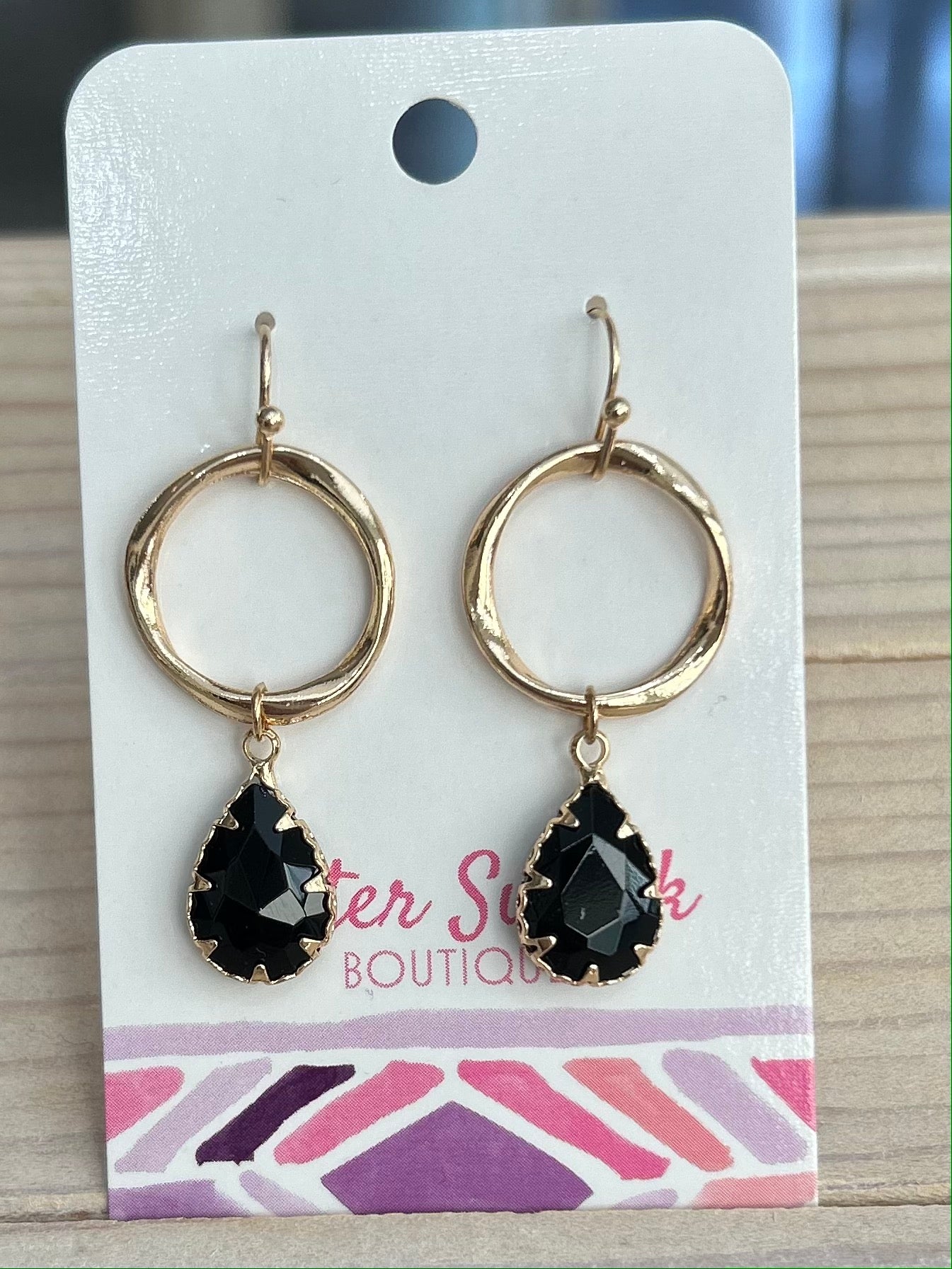 Teardrop Drop Earrings