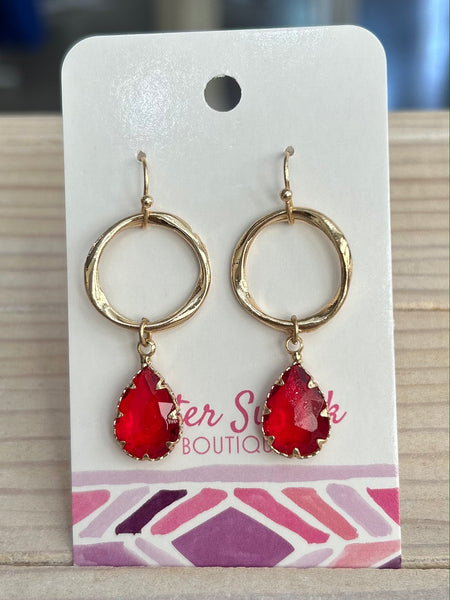 Teardrop Drop Earrings