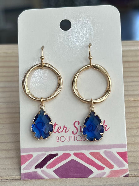 Teardrop Drop Earrings