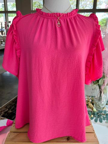 Just For Fun Top - Pink