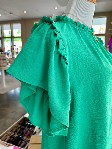 Just For Fun Top - Green