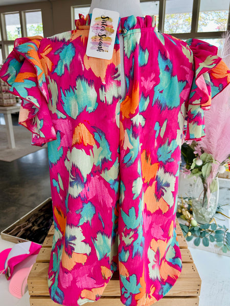 Bloom Babe Blouse - Pink