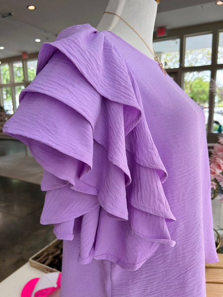 Head Start Blouse - Lavender